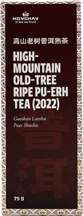 High-mountain old-tree ripe pu-erh
